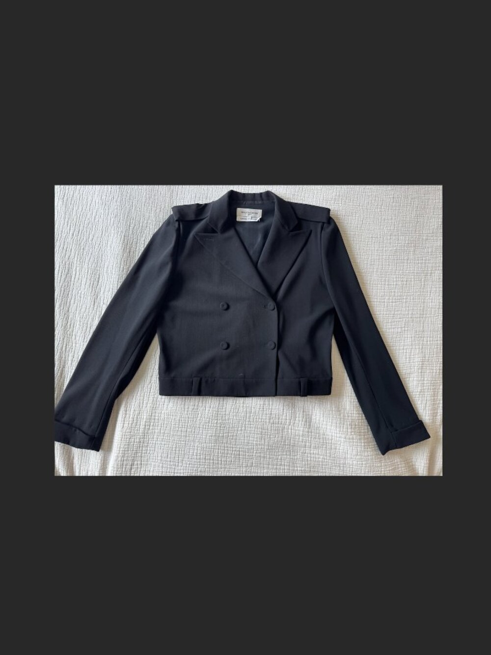 Balenciaga Women's Black Jacket